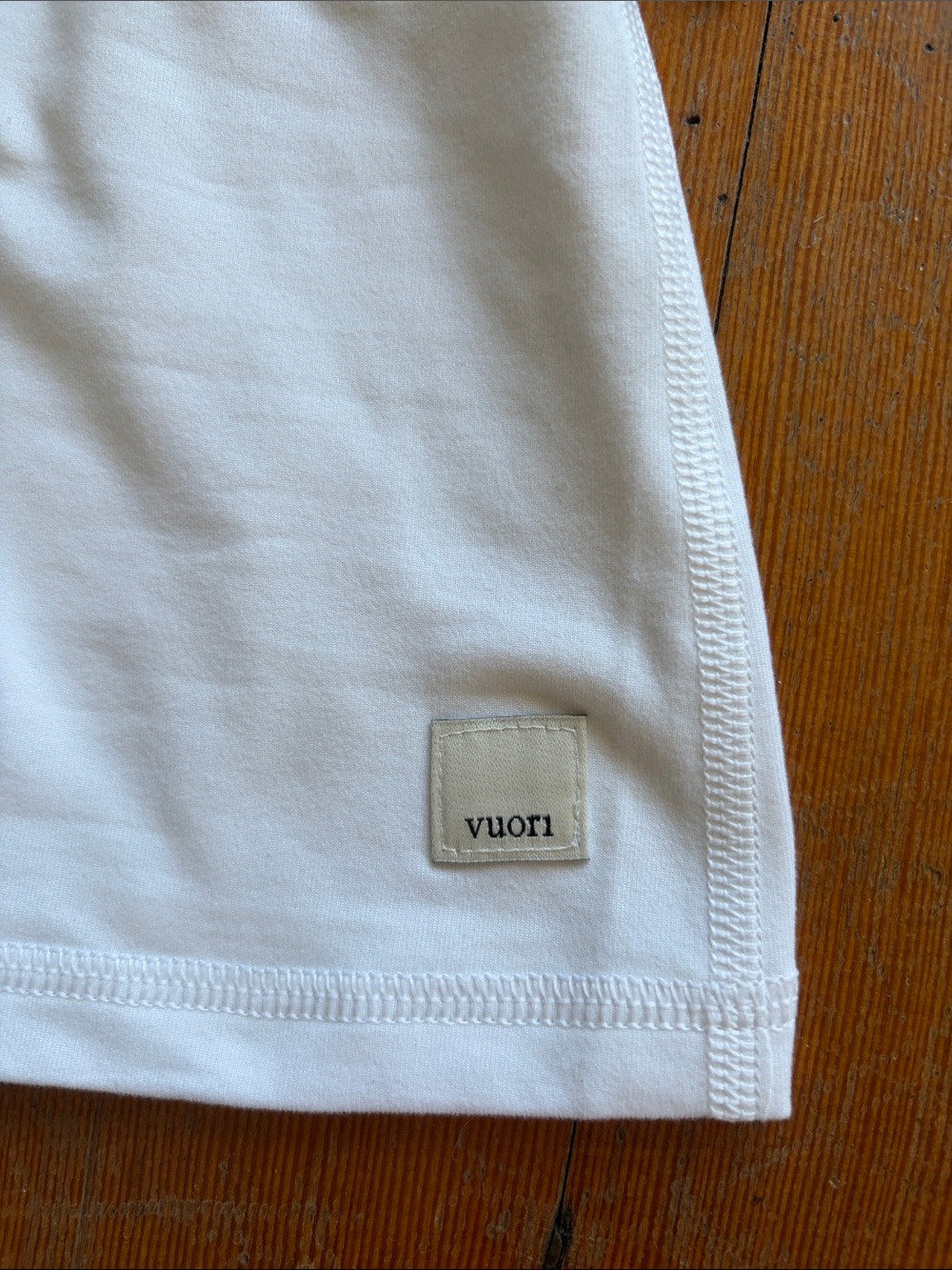 Vuori White Lux Racerback Tank Size M - Picture 3 of 4
